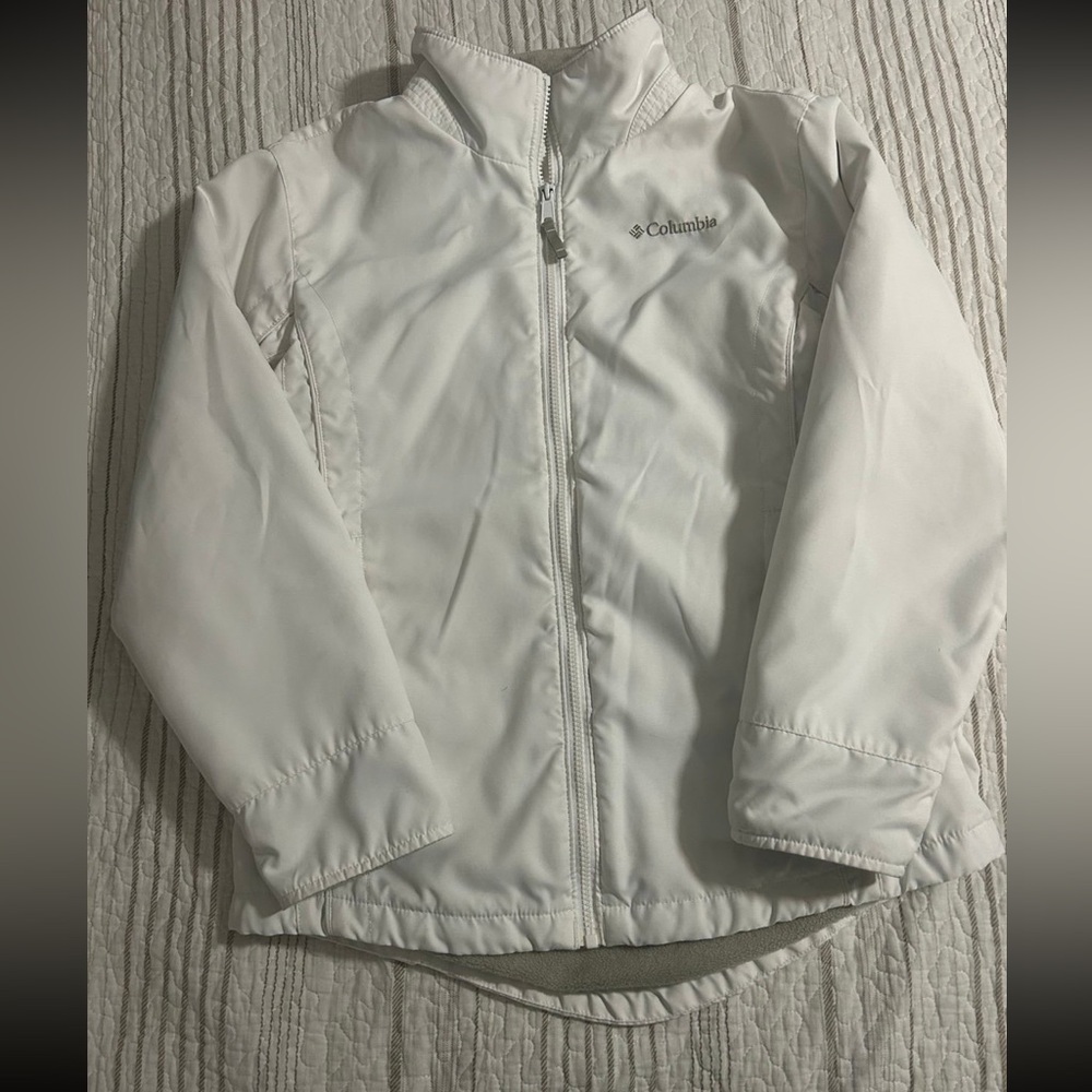 Women’s S white Columbia jacket